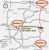 Map Of Andersonville